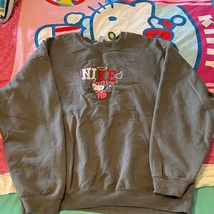 Graphic Oversized Sweater